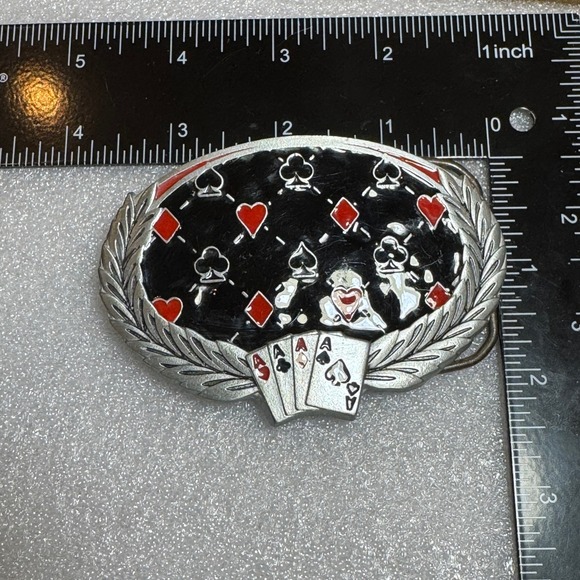 Great American Products 2008 Playing‎ Cards Poker Ace Belt Buckle - Picture 12 of 16